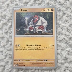POKEMON TCG Card Throh Black Bolt 050/086